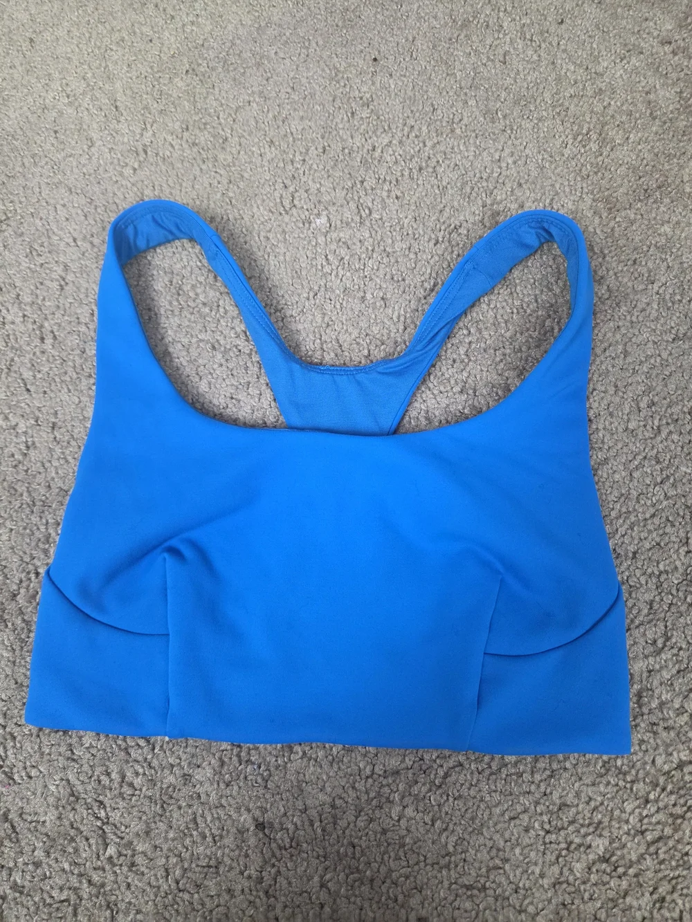 lululemon athletica Blue Racerback Sports Bralette
